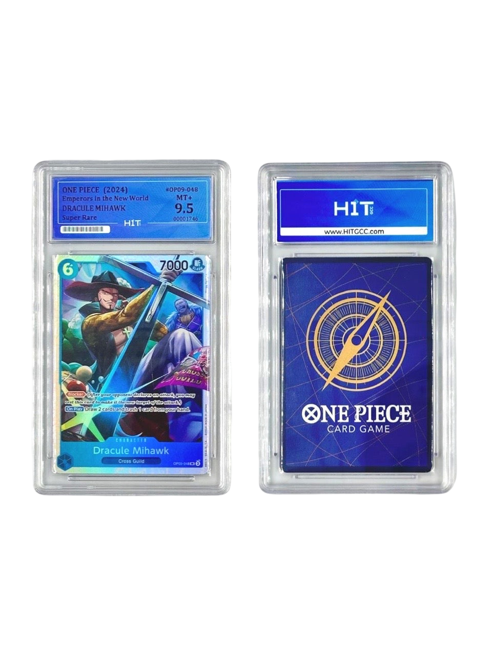 One Piece Dracule Mihawk Super Rare (Emperors in the New World) 00001746