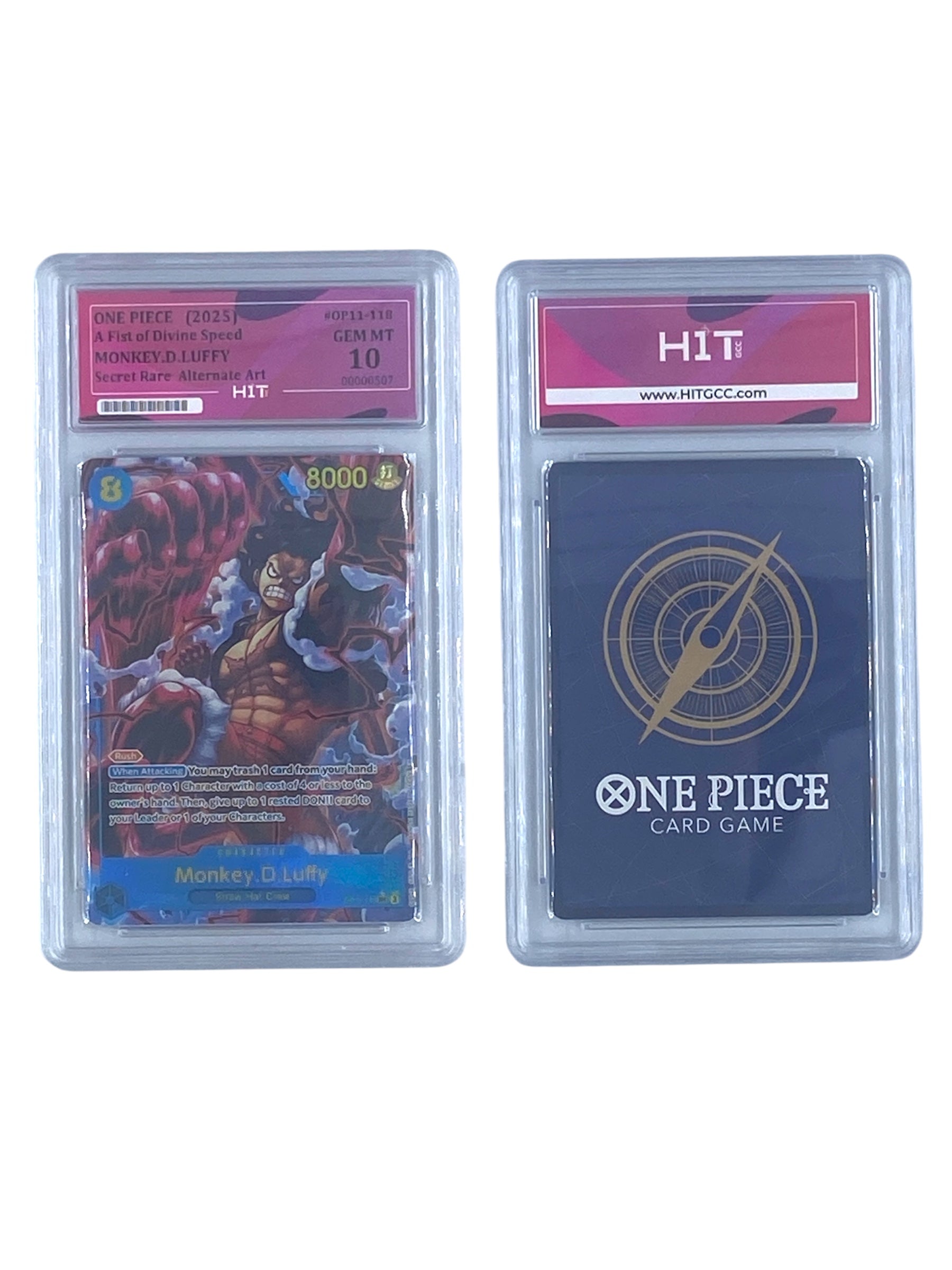 One Piece Monkey.D.Luffy Secret Rare (OP11) 00000507