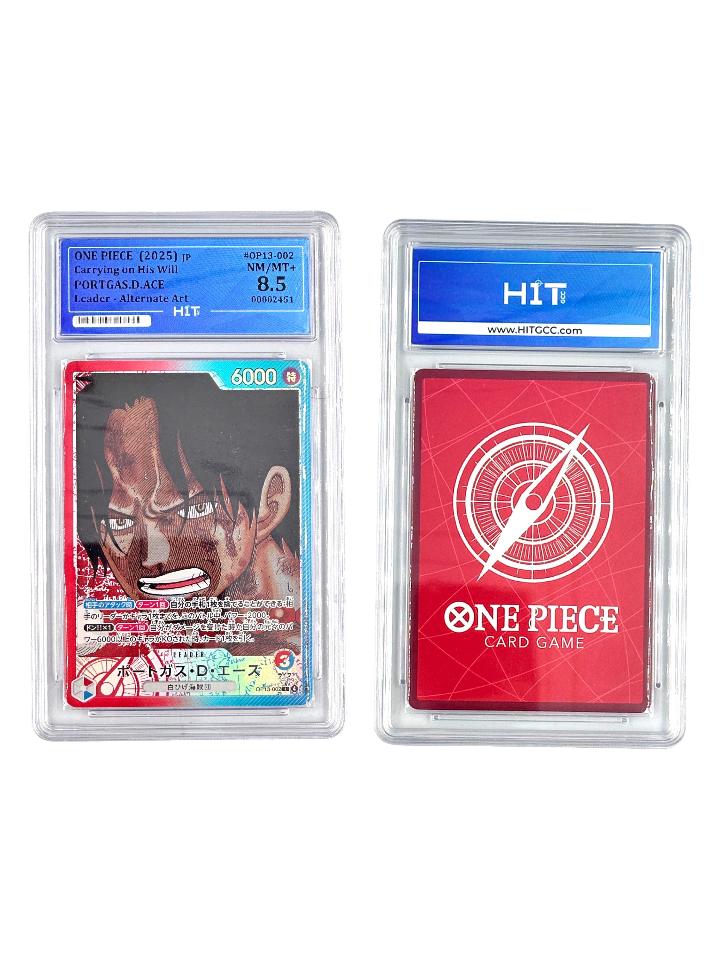 One Piece Portgas D Ace Leader - Alternate Art (JP Carrying on His Will) 00002451