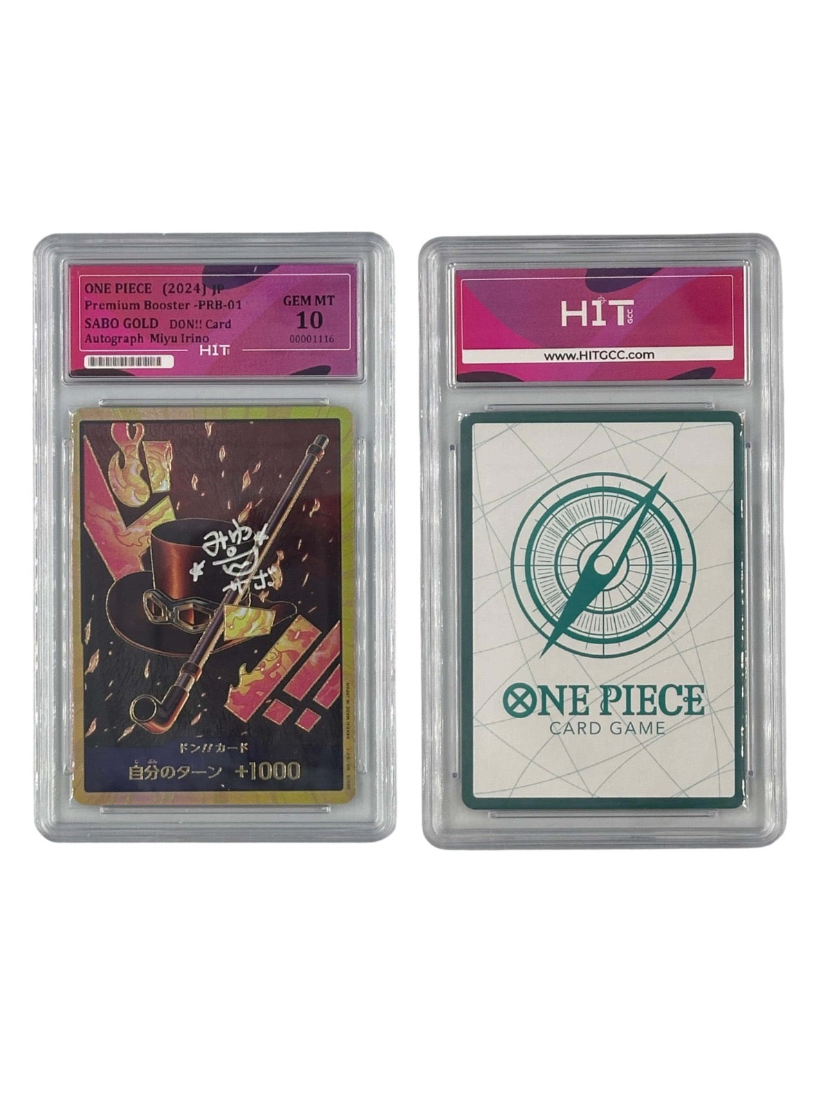 One Piece Sabo Gold DON!! Card (JP Premium Booster PRB-01) 00001116